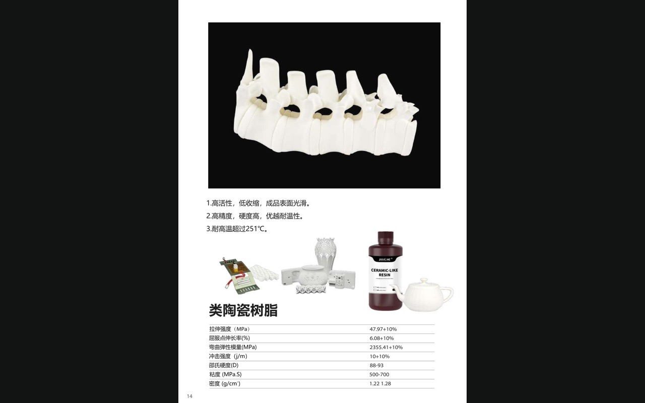 类陶瓷树脂